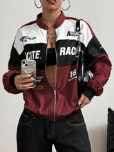 SpeedFlare Racing Fleece Zipper – Maroon