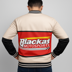 π Blackair Motorsports Racing Bomber Jacket β Premium Streetwear Edition