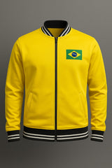 Brazil Classic Varsity Bomber