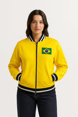 Brazil Classic Varsity Bomber
