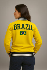 Brazil Classic Varsity Bomber