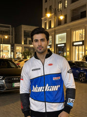 Blackair Racing Blue Fleece Jacket