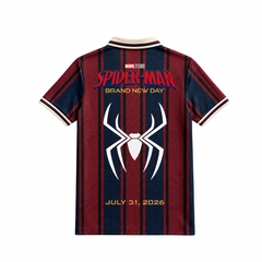 Spider-Man x Barcelona Inspired Jersey β Brand New Day Edition π·οΈβ½