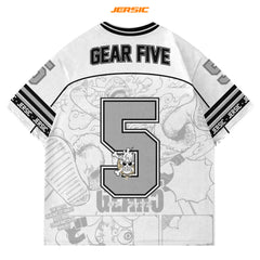 ⚡ Monkey D. Luffy – Gear 5 Edition Jersey