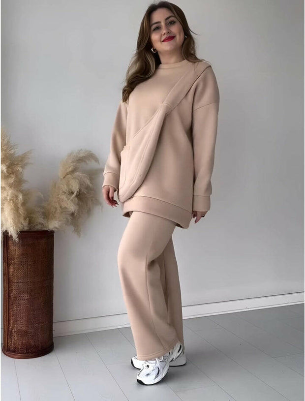 2Pcs Winter Freedom Co-Ord Set with Bag
