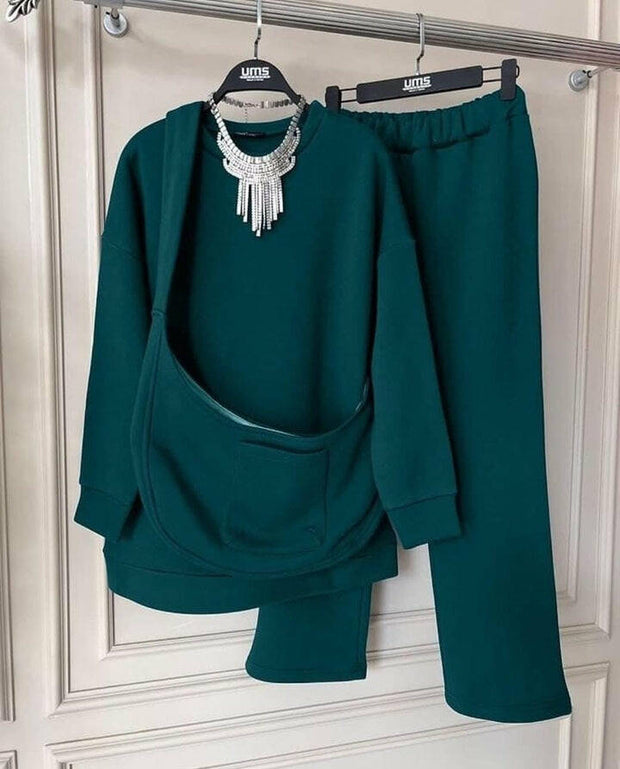 2Pcs Winter Freedom Co-Ord Set with Bag