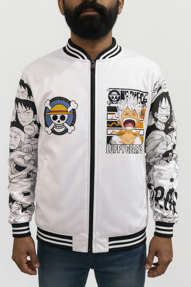 🔥One Piece Gear 5 – Hero Mode Bomber Jacket