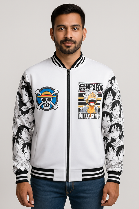 🔥One Piece Gear 5 – Hero Mode Bomber Jacket