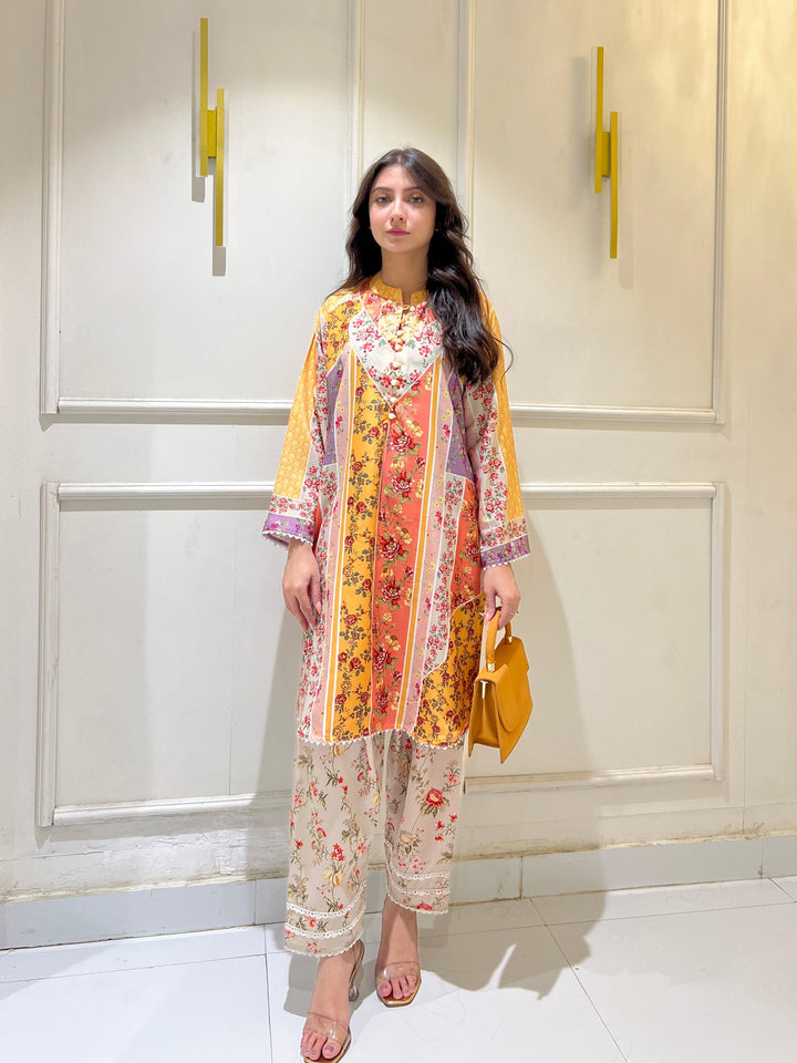 🌈 Satrangi 2-Piece Kurti Set 🌸✨