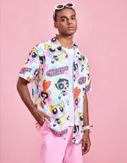 The Powerpuff Girls print shirt