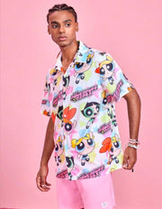 The Powerpuff Girls print shirt
