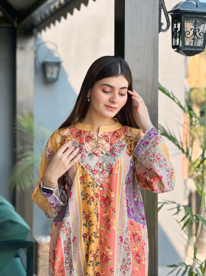 🌈 Satrangi 2-Piece Kurti Set 🌸✨