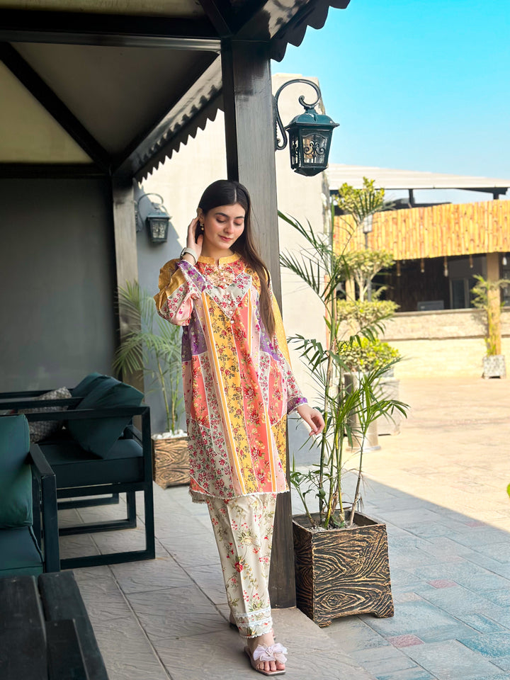 🌈 Satrangi 2-Piece Kurti Set 🌸✨