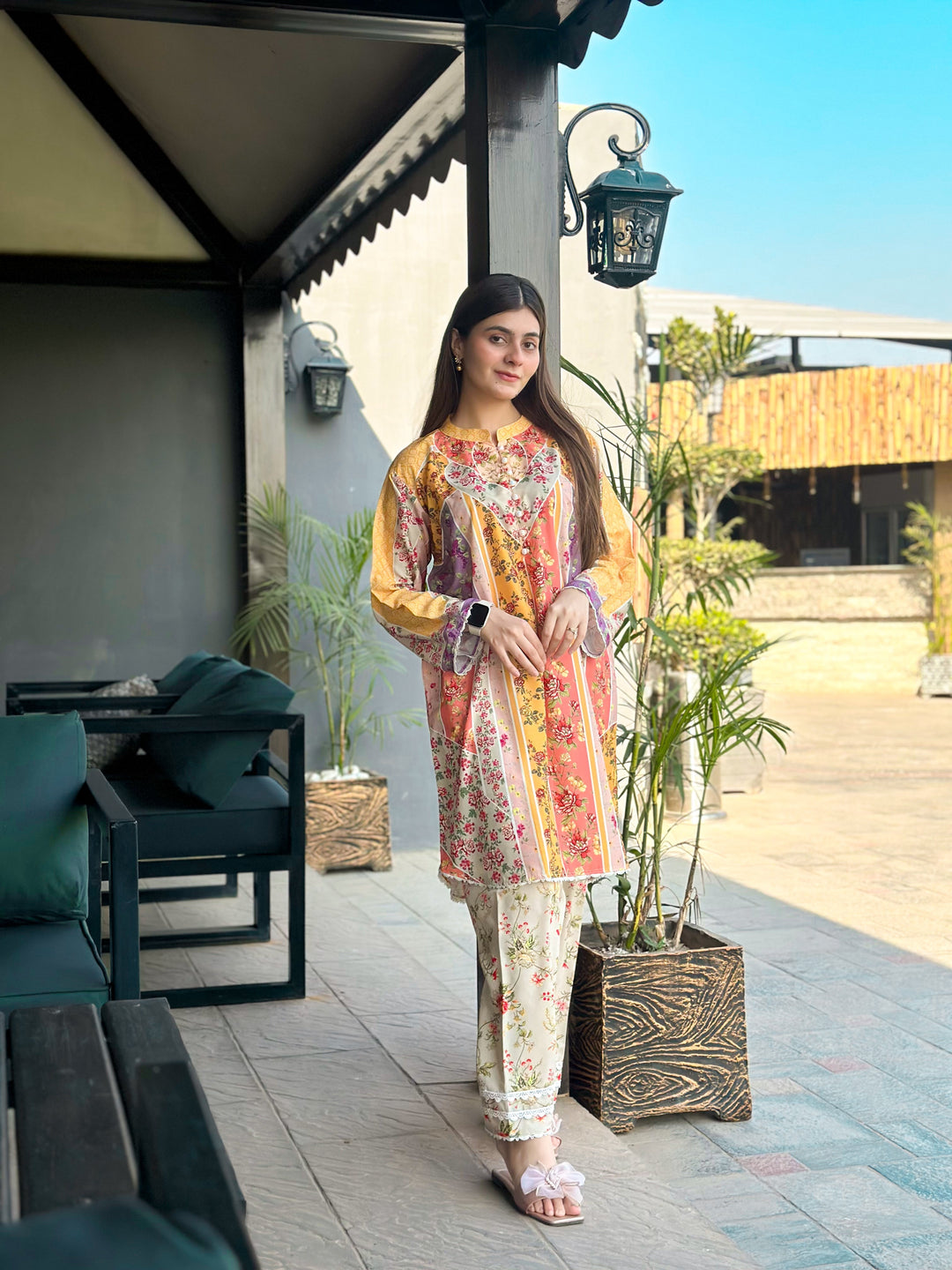 🌈 Satrangi 2-Piece Kurti Set 🌸✨