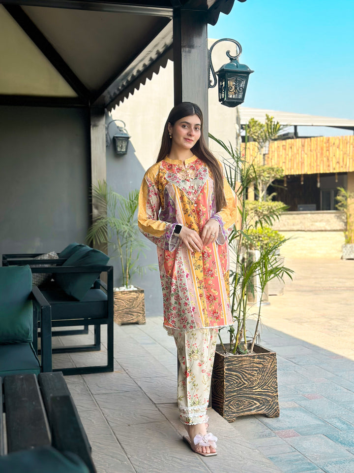 🌈 Satrangi 2-Piece Kurti Set 🌸✨