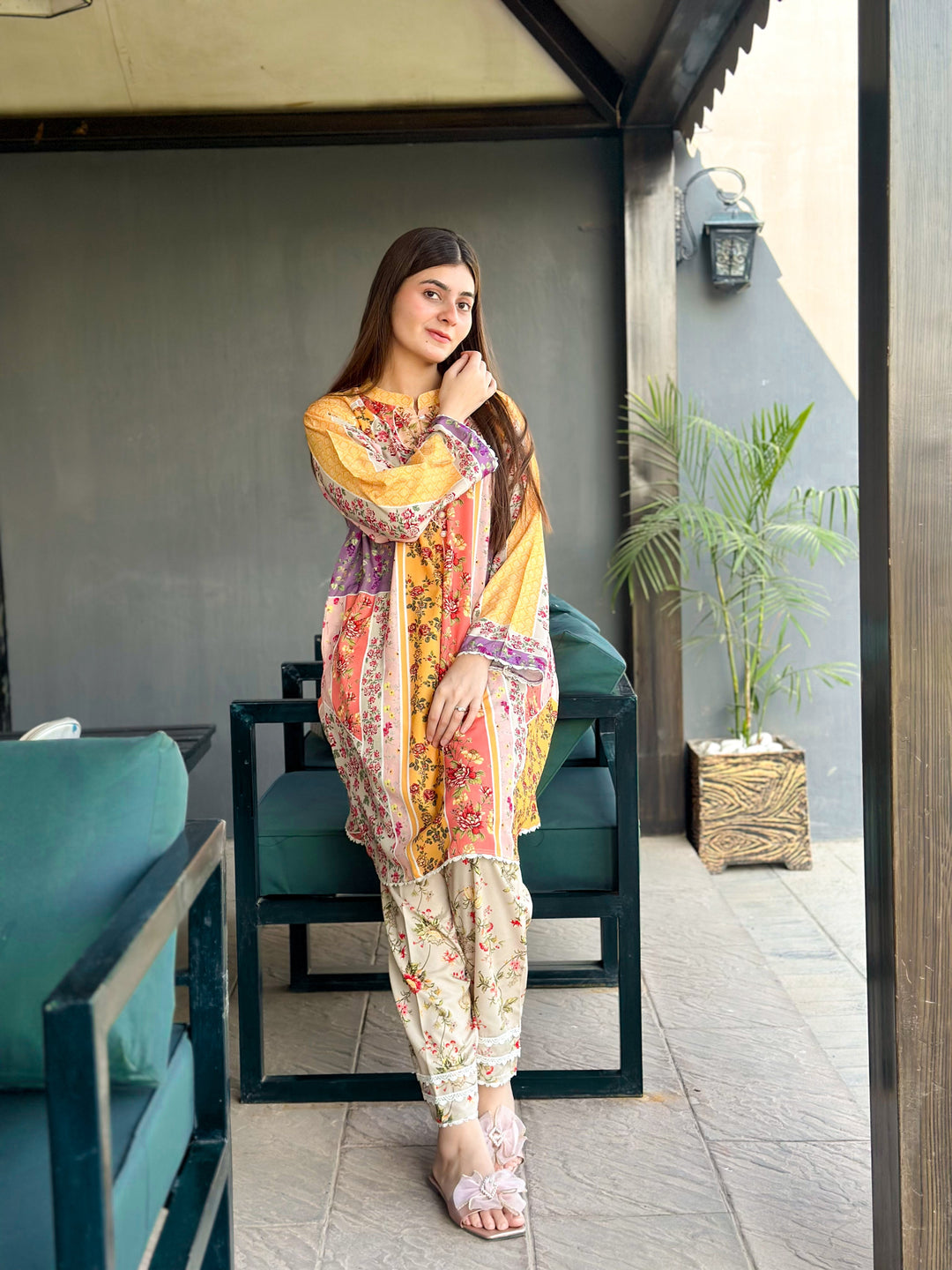 🌈 Satrangi 2-Piece Kurti Set 🌸✨