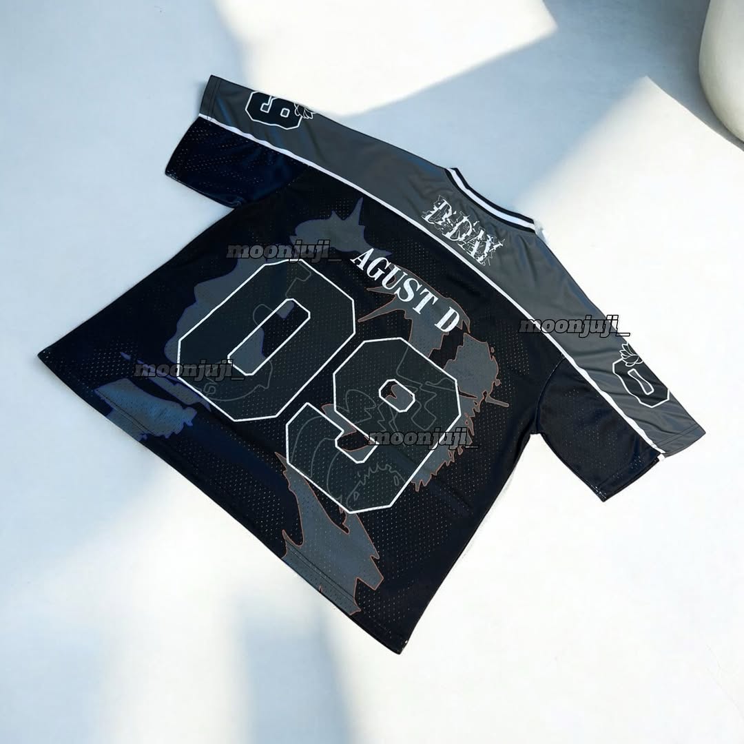 Agust D Jersey 09 – Shadow Mode Edition