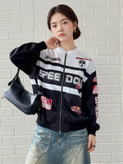 🏁 Speed Club Racing Zip Jacket