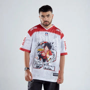 🔥 Luffy Pirate Dream – Red Legacy Jersey