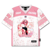 🌸 Sakura Haruno – Oversized Jersey