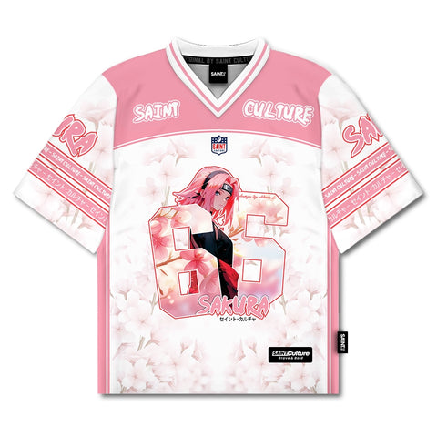 🌸 Sakura Haruno – Oversized Jersey