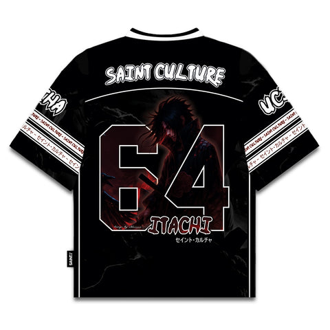 🩸 Itachi Uchiha Edition – Oversized Jersey