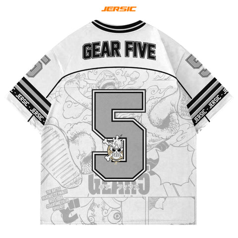 ⚡ Monkey D. Luffy – Gear 5 Edition  Jersey