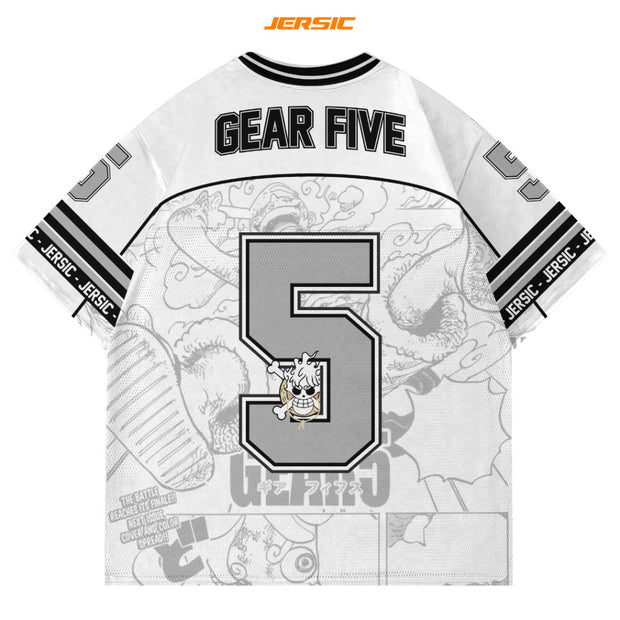 ⚡ Monkey D. Luffy – Gear 5 Edition  Jersey