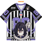 ⚫💜 Obanai Iguro – Oversized Jersey