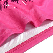 WHO IS SUKI? Bold Pink Mesh Jersey
